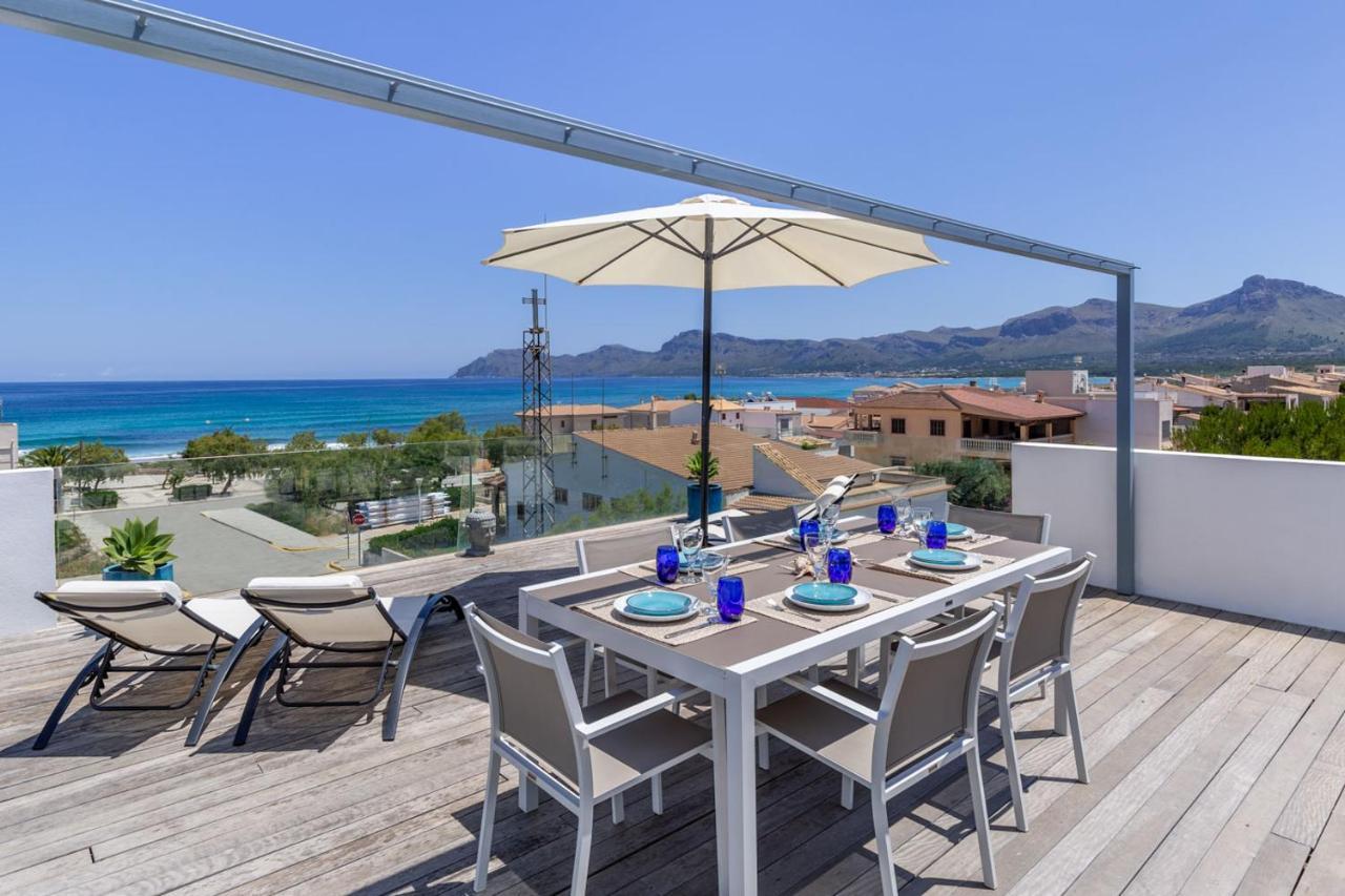 Modern House With Panoramic Sea View In Mallorca Hébergement de vacances Son Serra de Marina